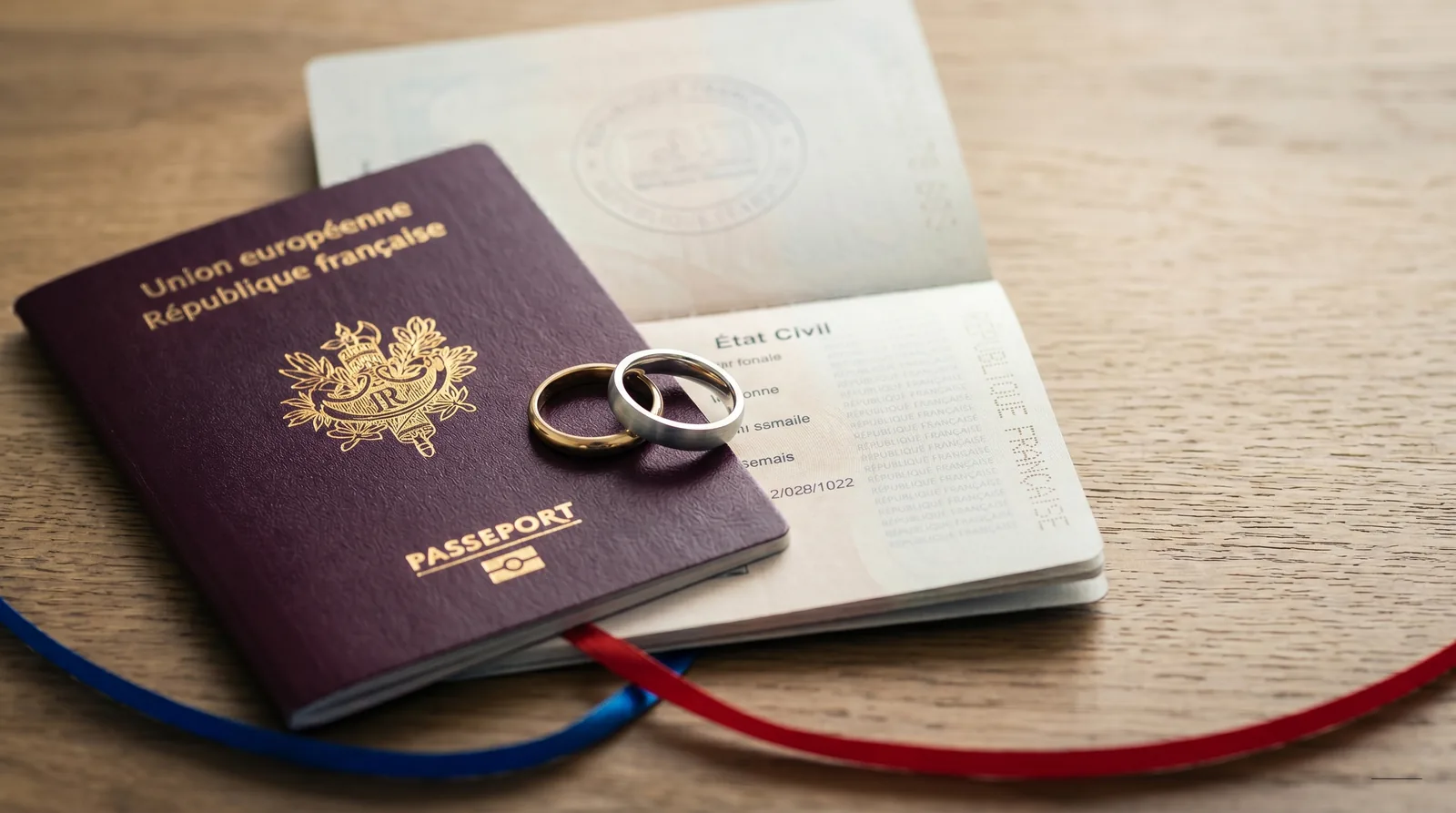 Naturalisation par mariage 2026 : conditions, delais reels et procedure (article 21-2)